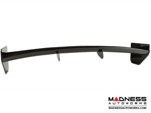 FIAT 500 Rear Roof Spoiler - Assetto Corse Style - Carbon Fiber